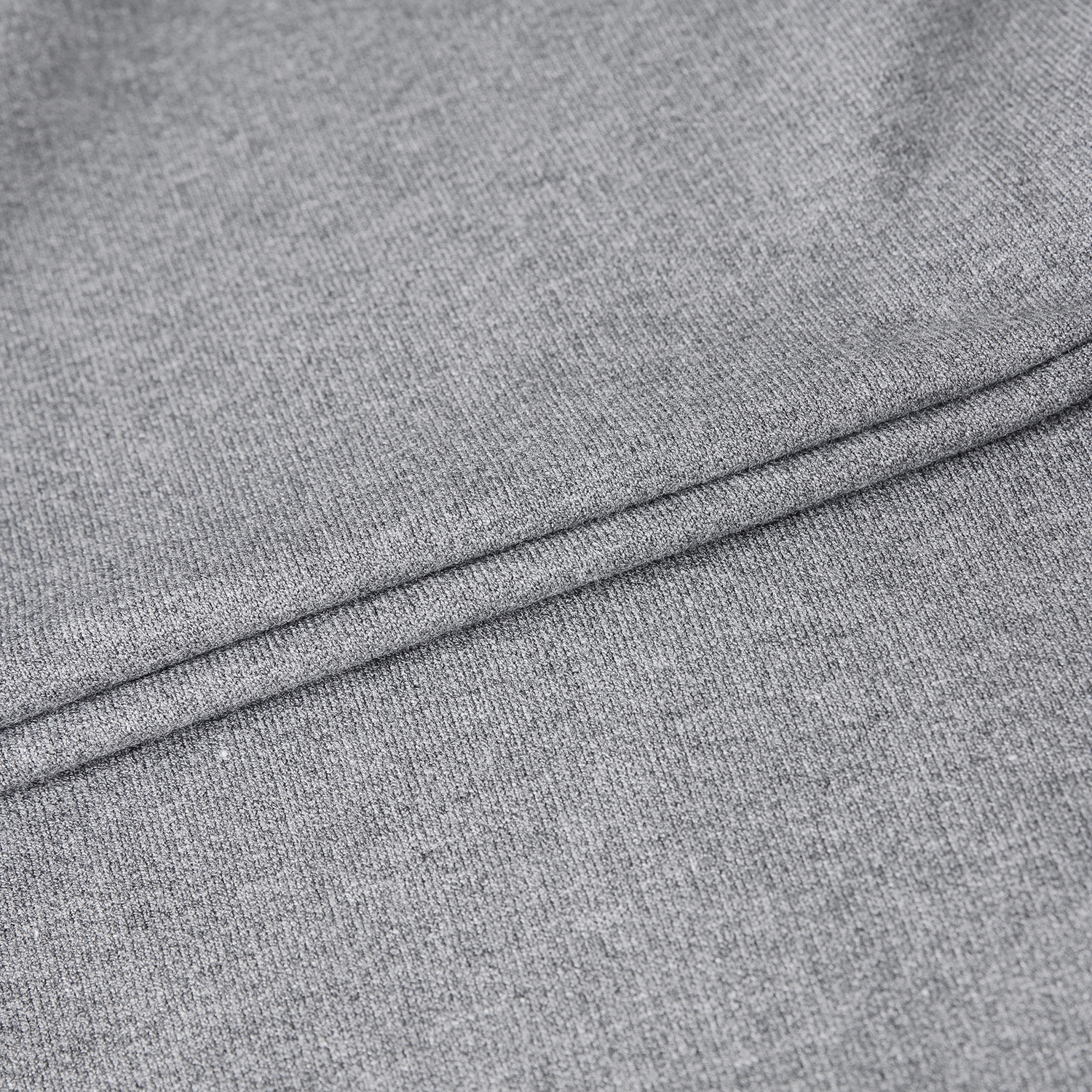 여성 사우스크로스 라운드넥 니트 풀오버_그레이