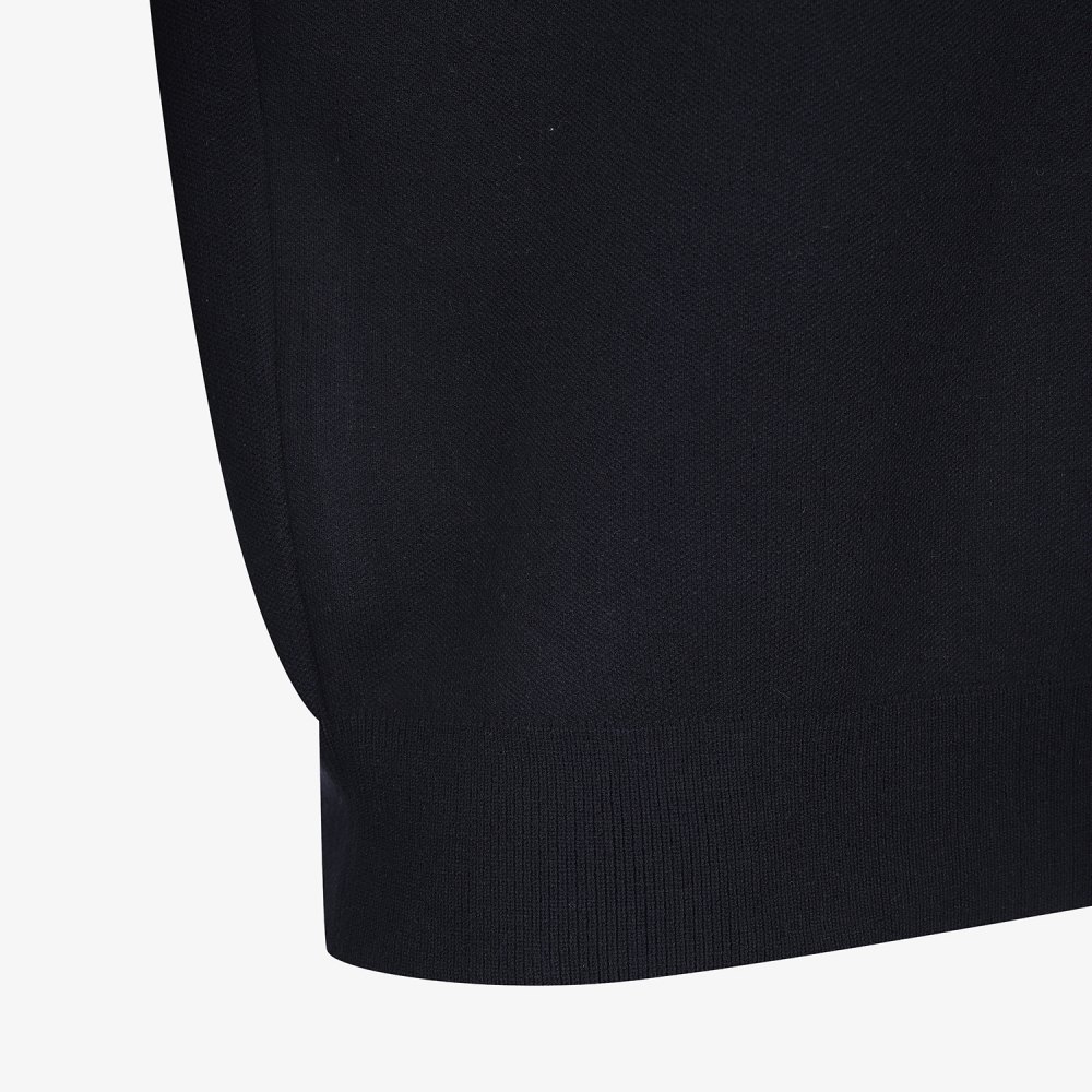 여성 사우스크로스 세일러 카라 니트 베스트_네이비