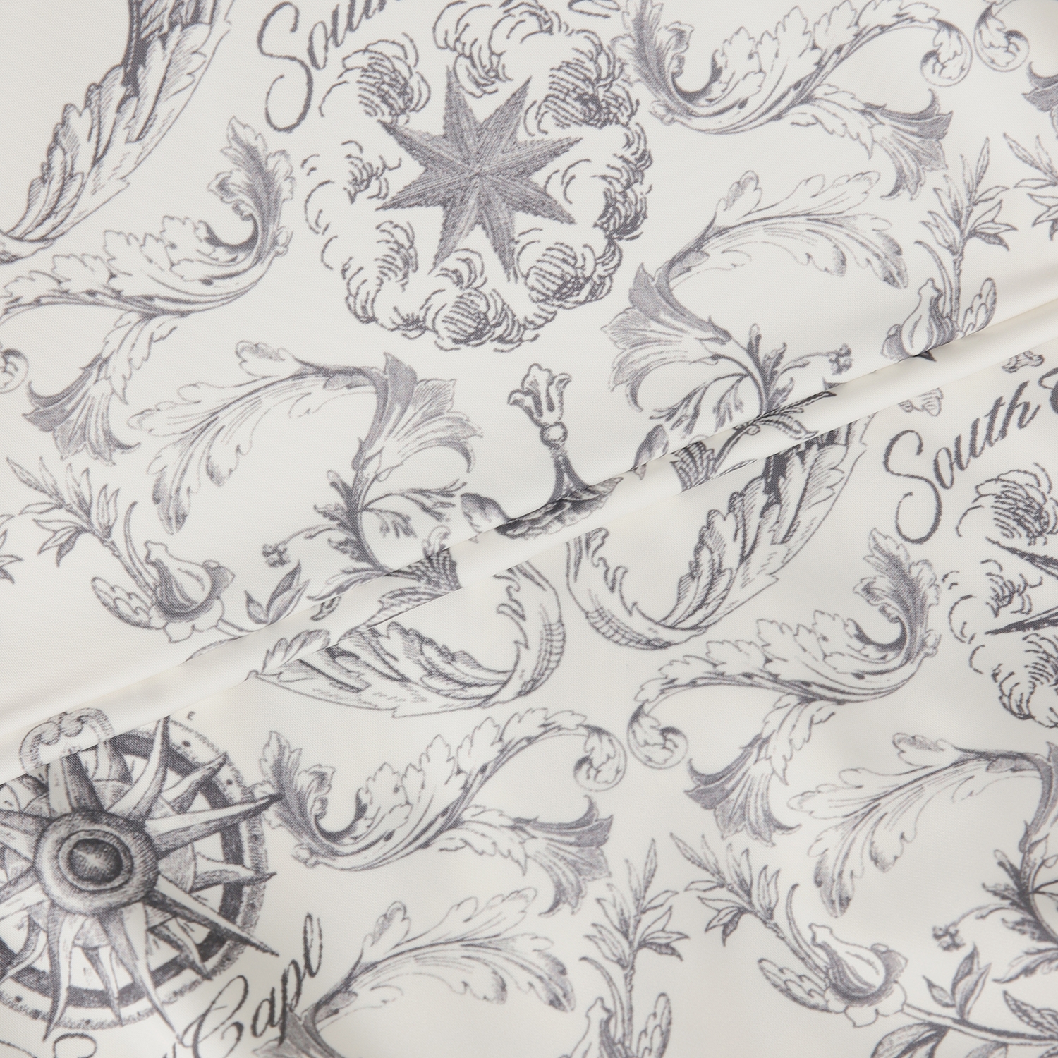 여성 사우스크로스 하이넥 풀집업 베스트_크림