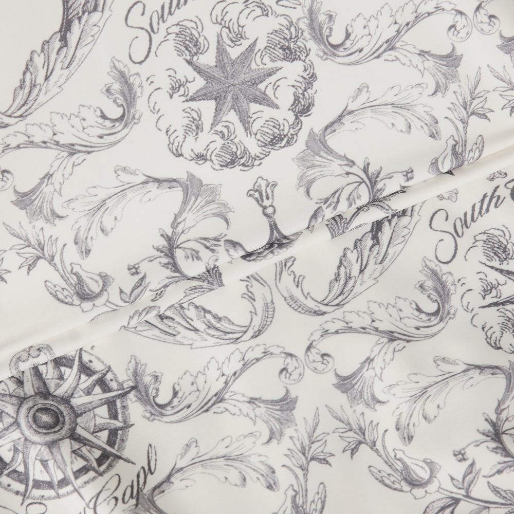 여성 사우스크로스 하이넥 풀집업 베스트_크림