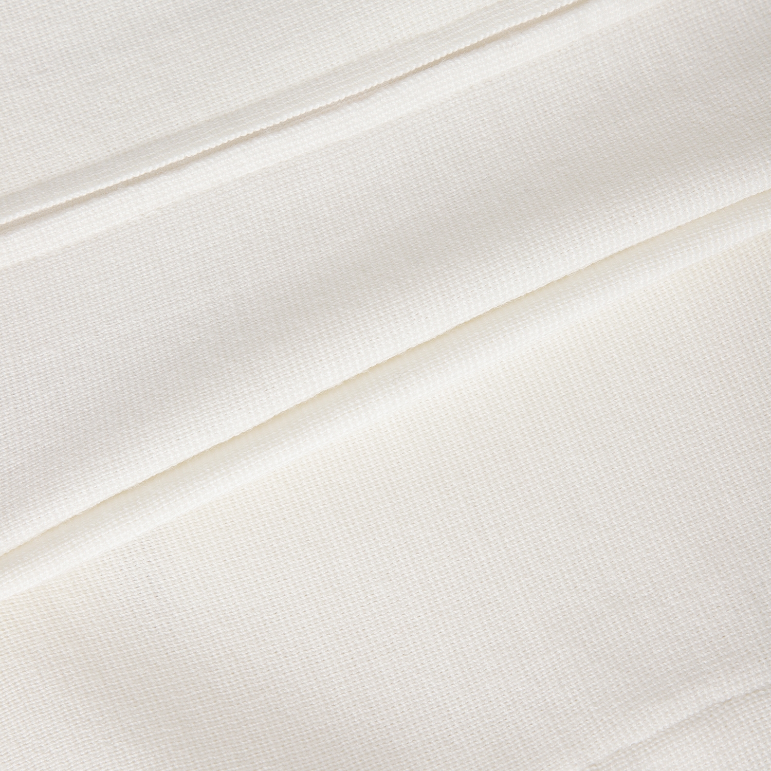 여성 사우스크로스 배색 스트라이프 하이넥 니트 집업 점퍼_아이보리