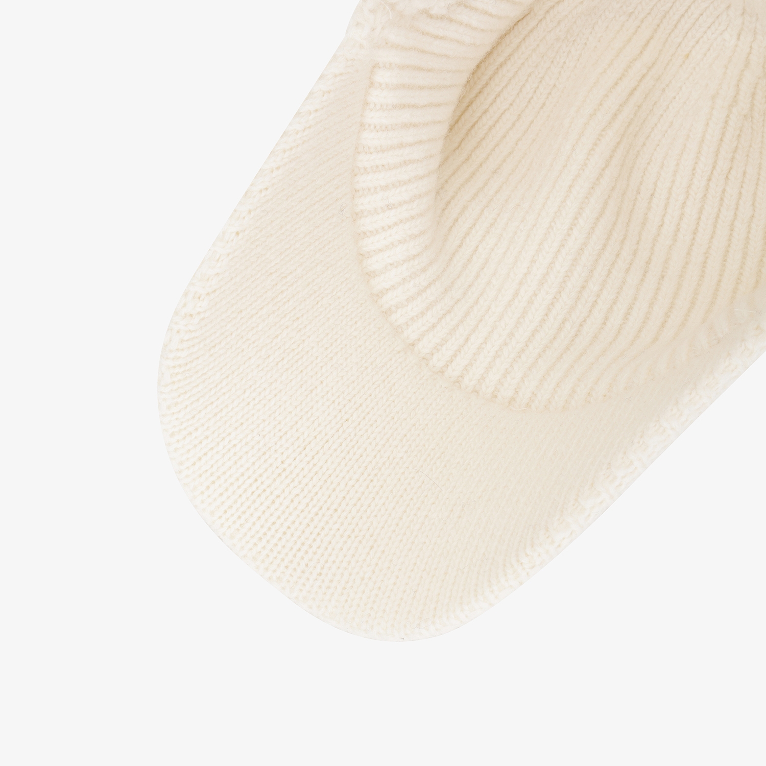 여성 사우스크로스 이어머프 니트 볼캡_아이보리