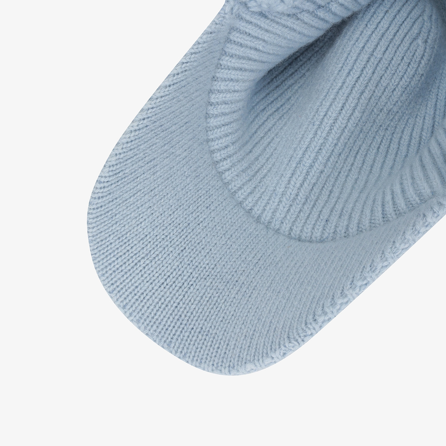 여성 사우스크로스 이어머프 니트 볼캡_라이트 블루