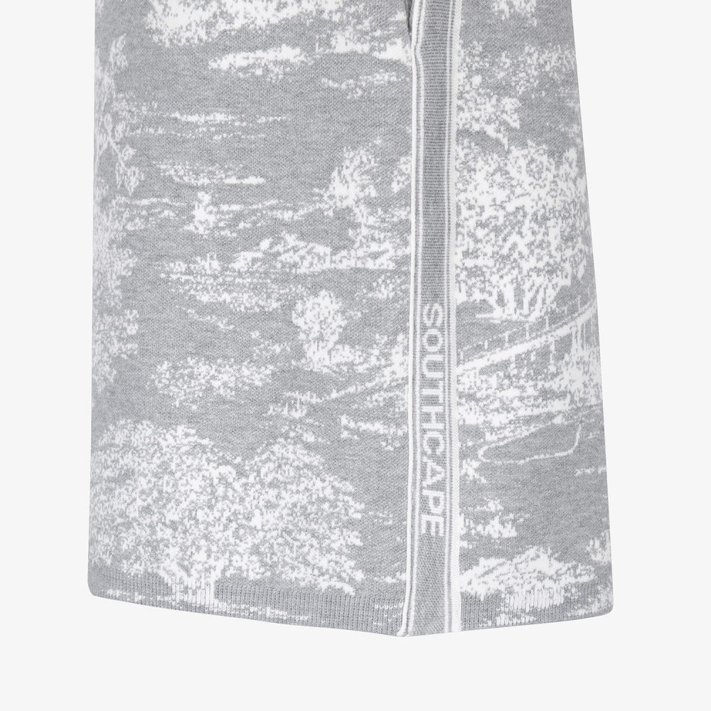 사우스케이프 여성 남해 헤리티지 니트 숏팬츠_그레이