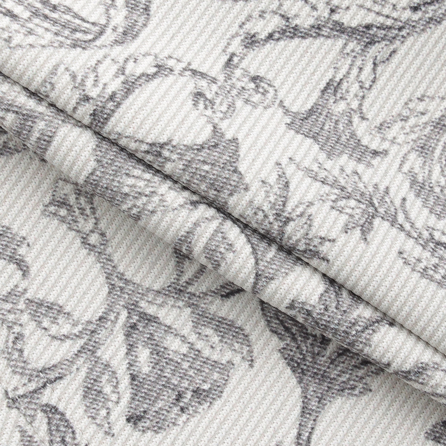 여성 사우스크로스 자카드 카라 베스트_아이보리