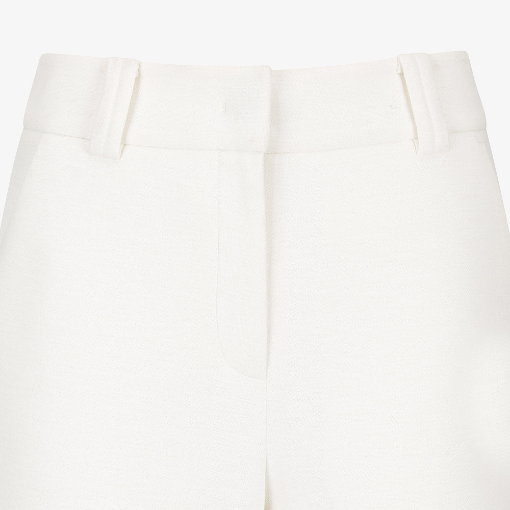 여성 사우스크로스 와이드 저지 팬츠_아이보리