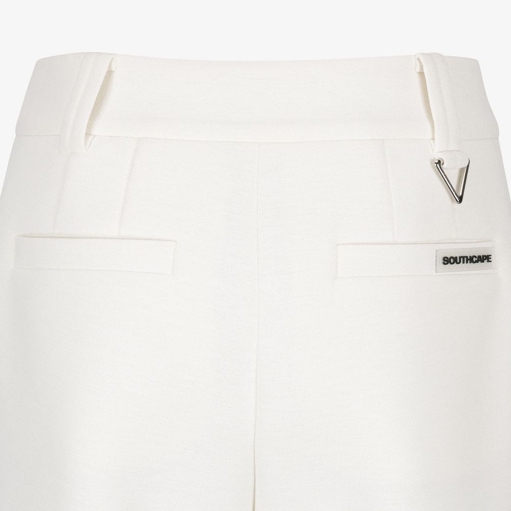 여성 사우스크로스 와이드 저지 팬츠_아이보리