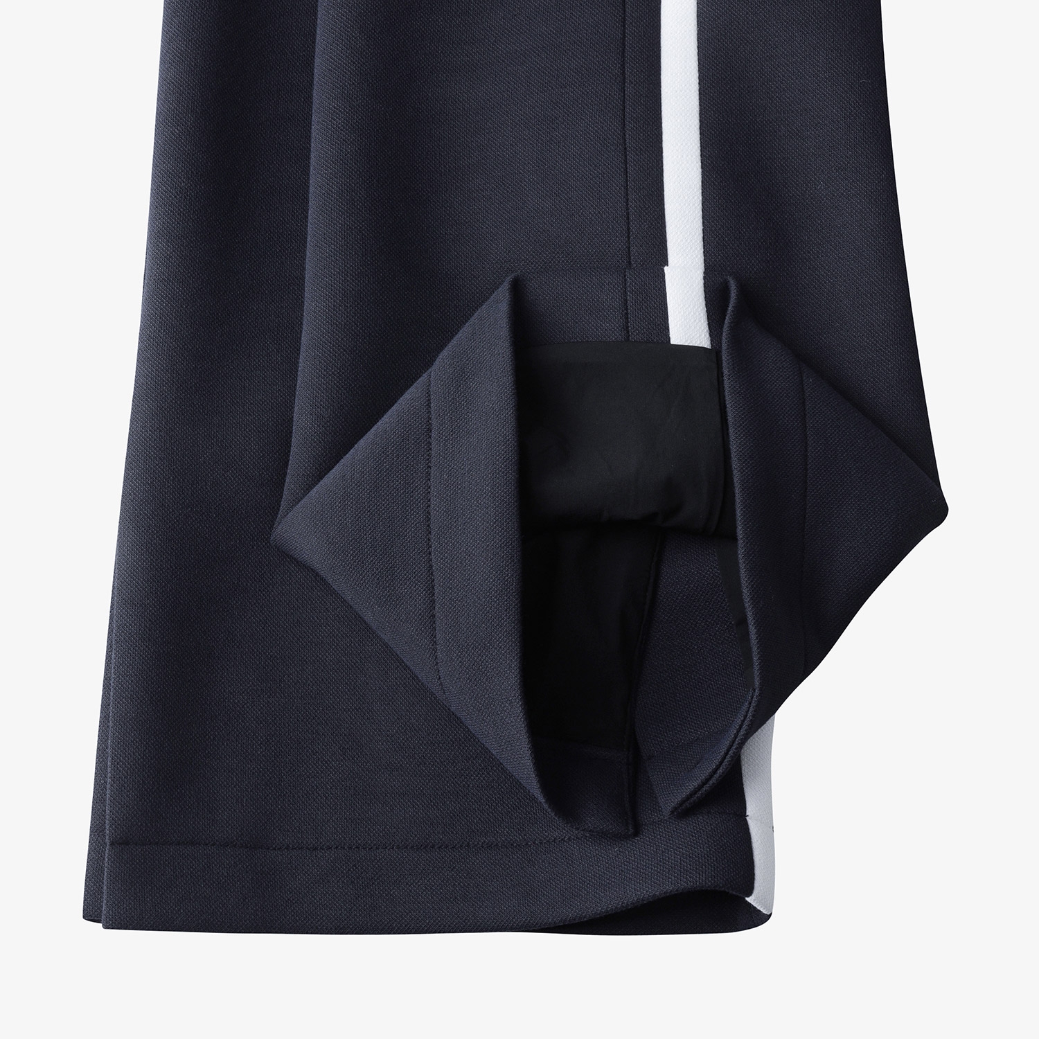 여성 사우스크로스 사이드 배색 라인 팬츠_다크 네이비