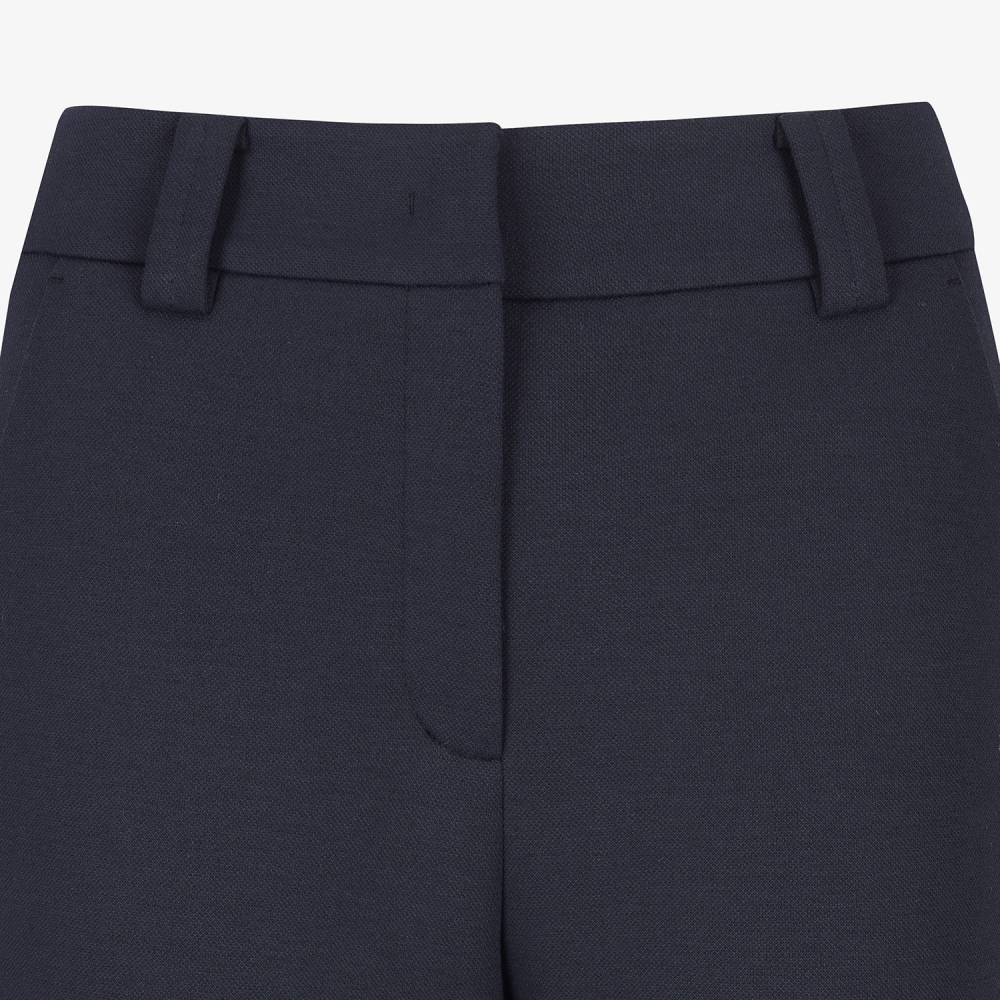 여성 사우스크로스 사이드 배색 라인 팬츠_다크 네이비