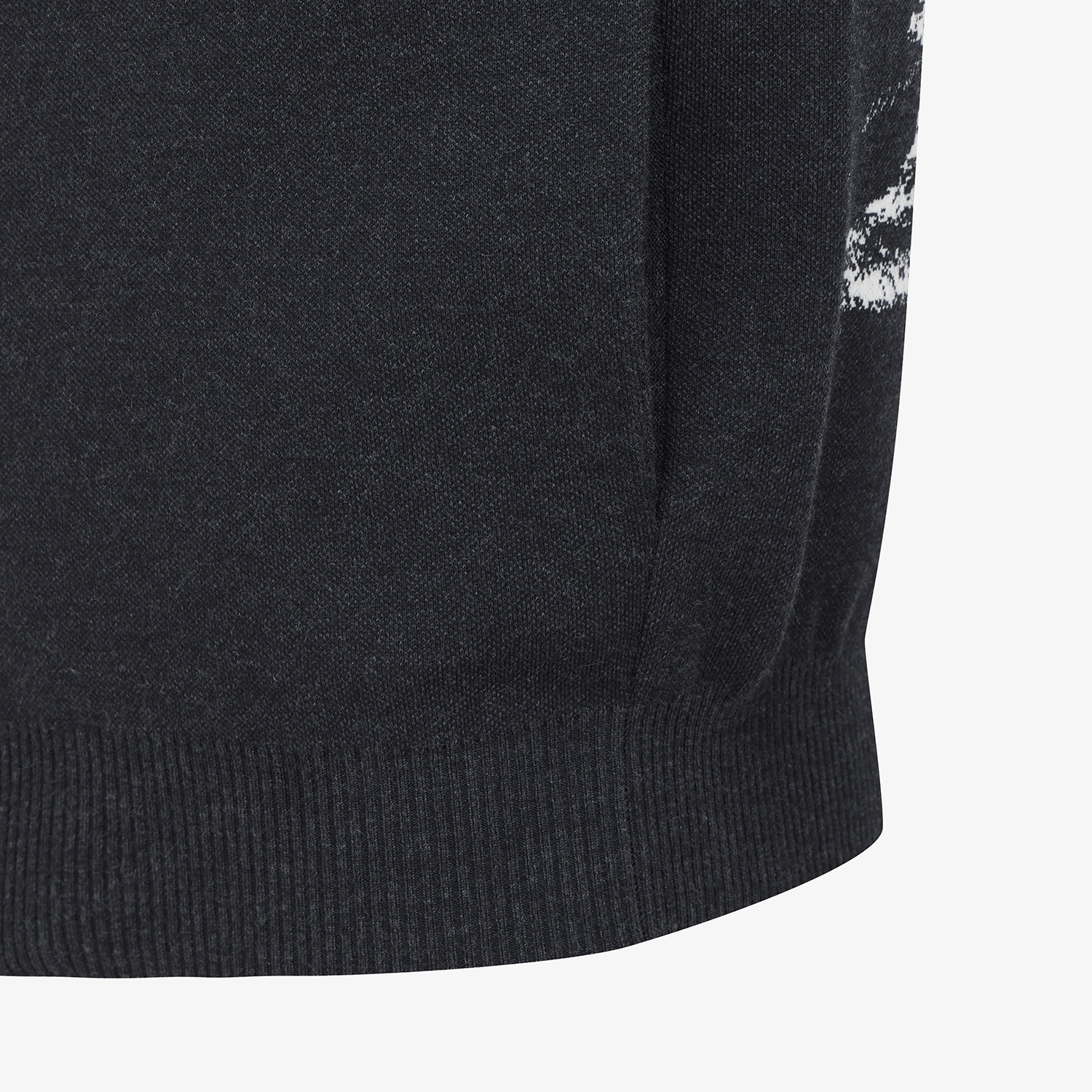 사우스케이프 남성 남해 헤리티지 집업 니트 베스트_다크 그레이