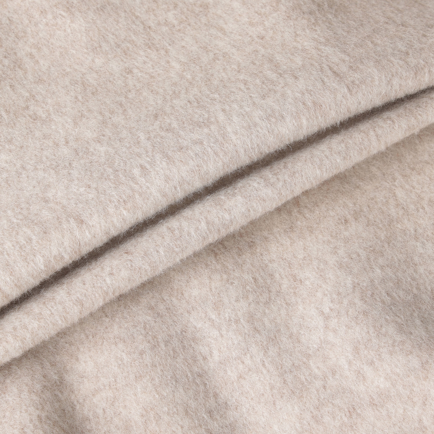 남성 사우스크로스 울 하이넥 집업 베스트_베이지