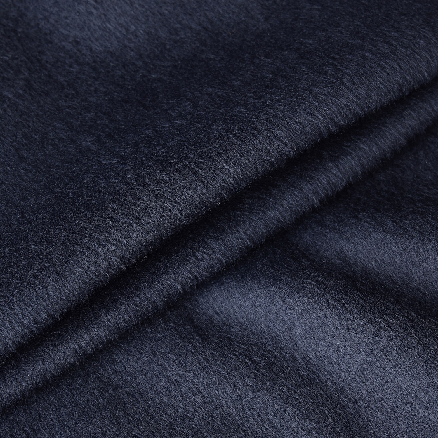 여성 사우스크로스 울 하이넥 집업 베스트_다크 네이비