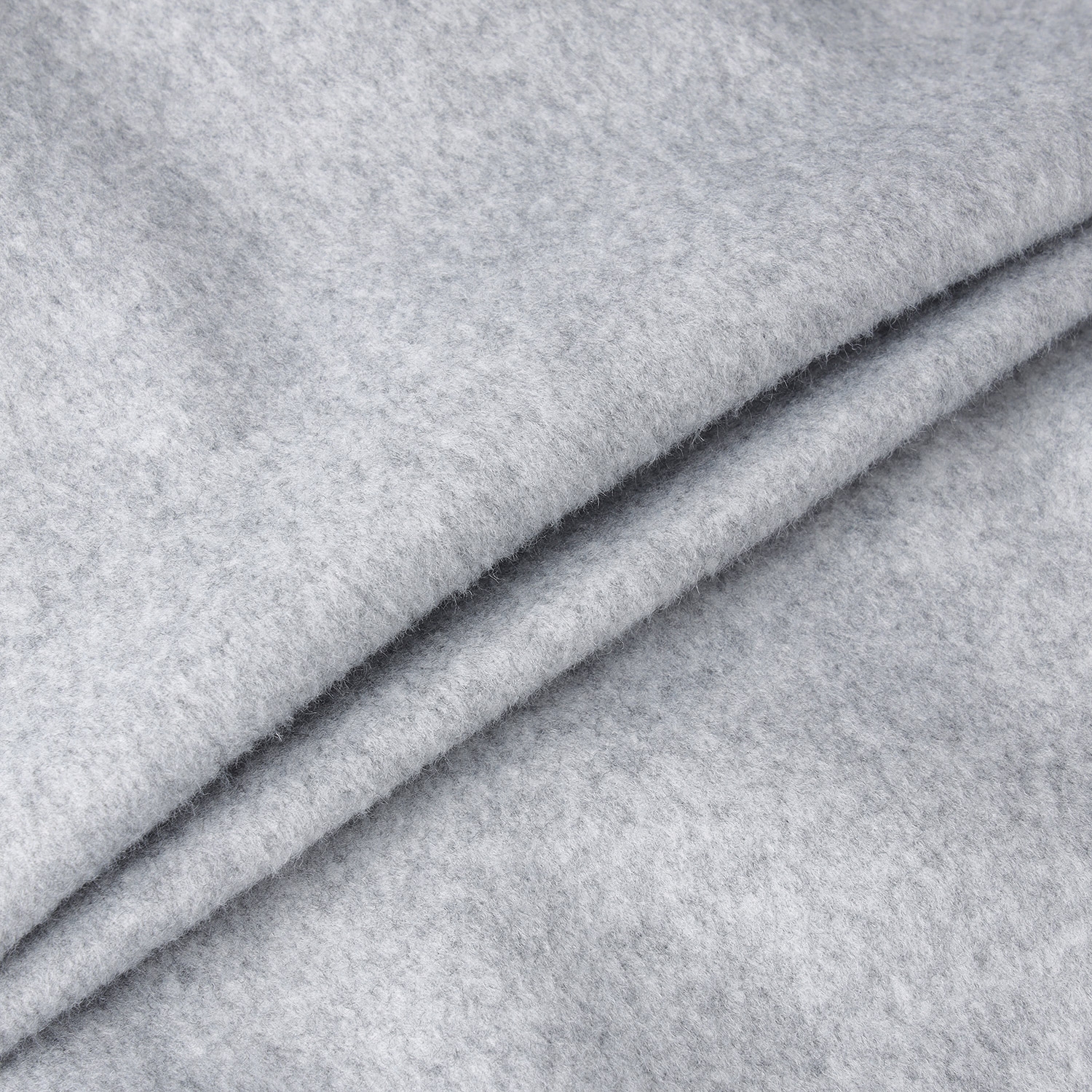 여성 사우스크로스 울 하이넥 집업 베스트_멜란지 그레이