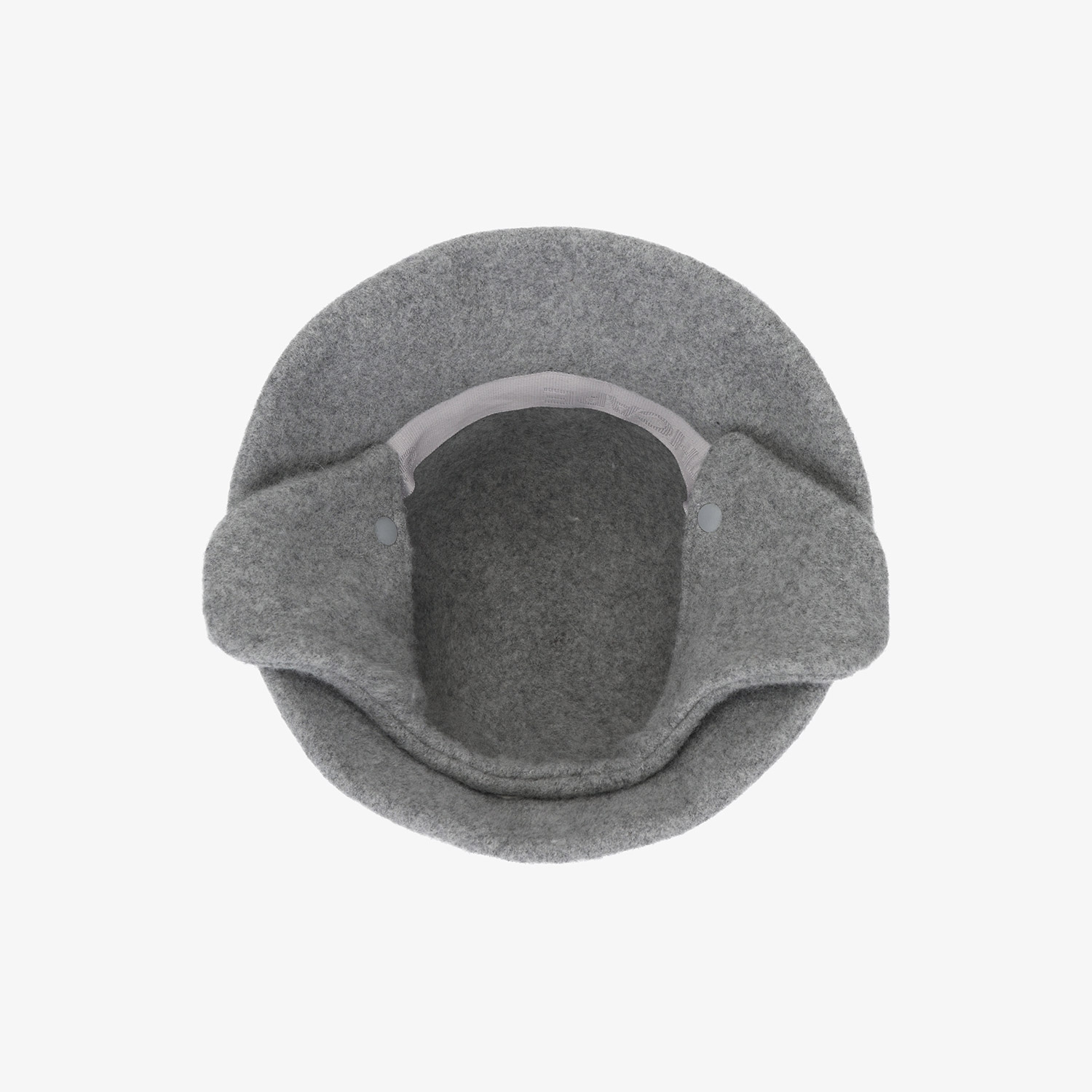 사우스케이프 여성 2-WAY 이어머프 울 버킷햇_그레이