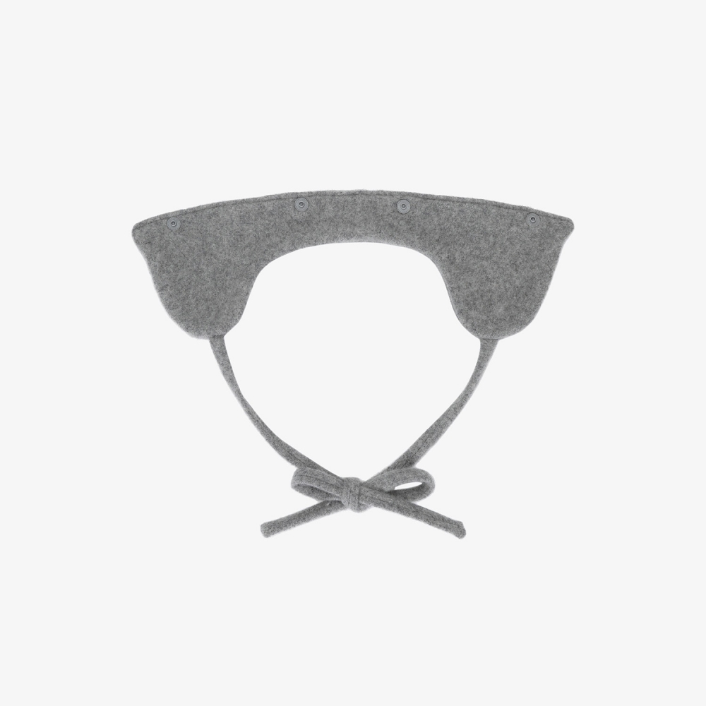 사우스케이프 여성 2-WAY 이어머프 울 버킷햇_그레이