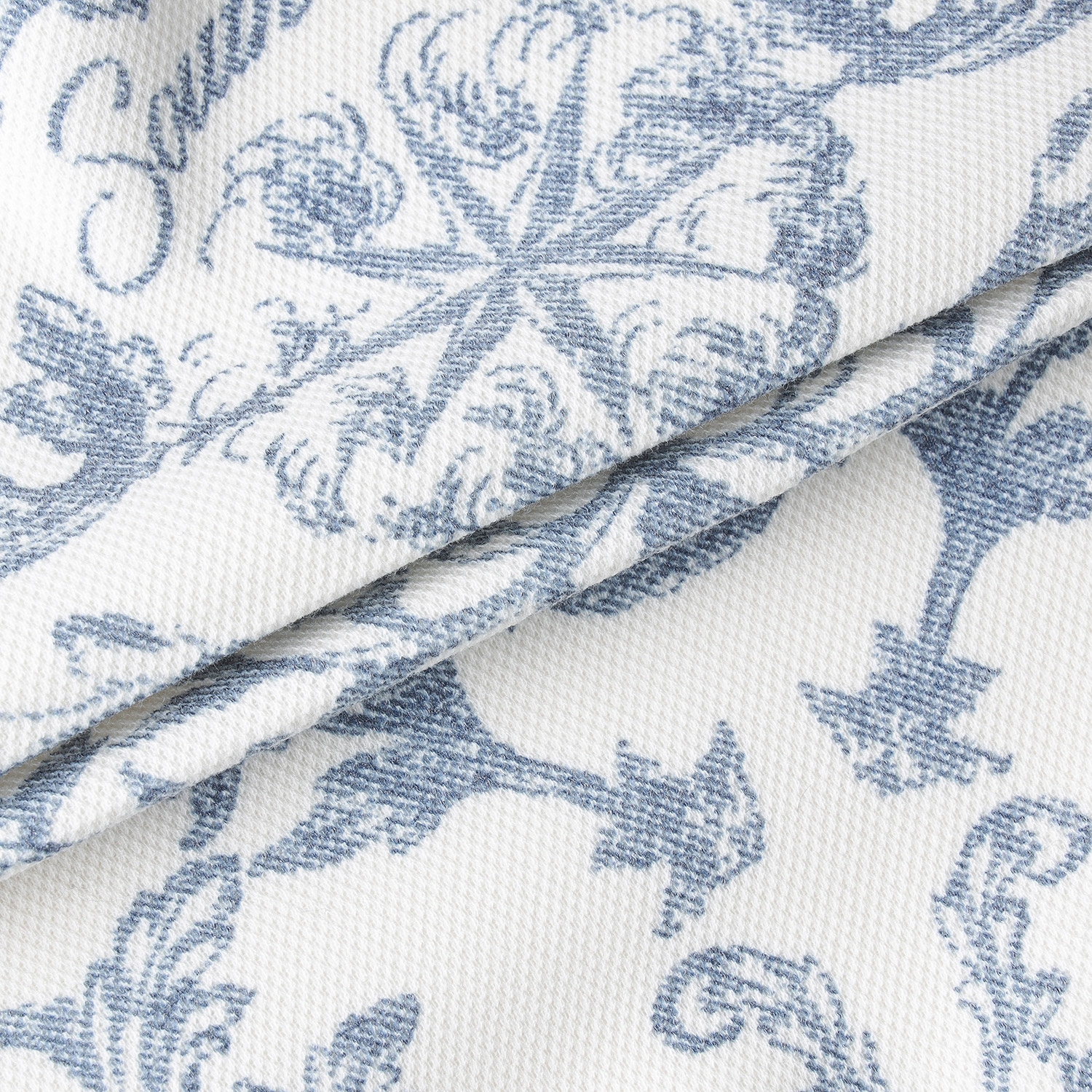 여성 사우스크로스 프린트 하이넥 후드 티셔츠_네이비