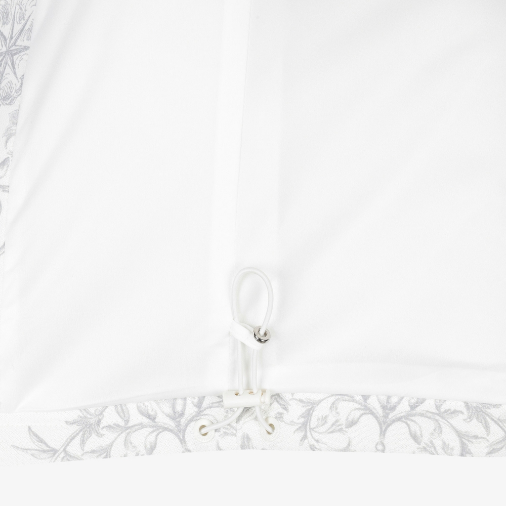 여성 사우스크로스 시드 테크 하이넥 집업 점퍼_그레이