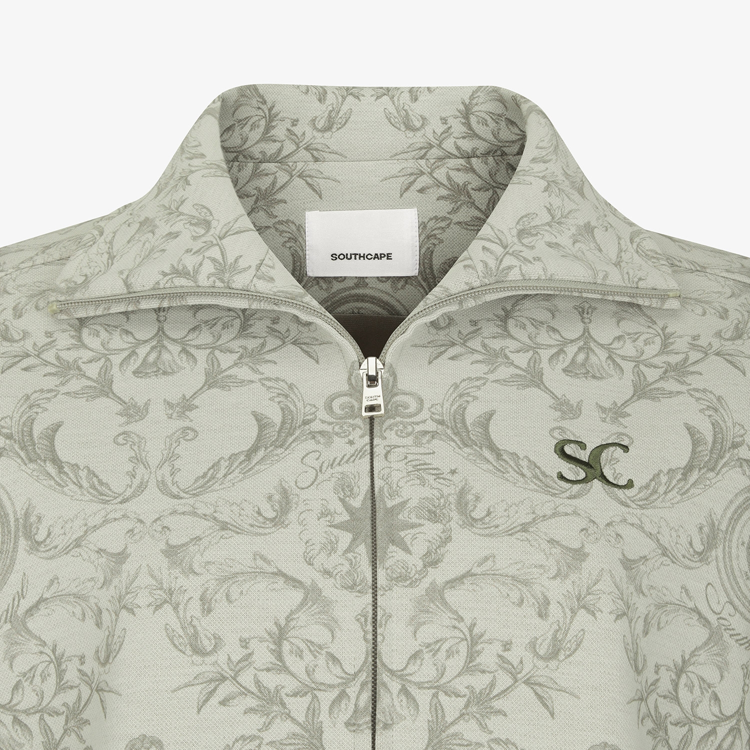 여성 사우스크로스 시드 테크 하이넥 집업 점퍼_라이트 카키