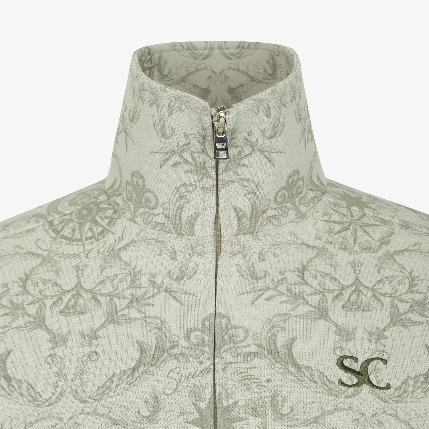 여성 사우스크로스 시드 테크 하이넥 집업 점퍼_라이트 카키