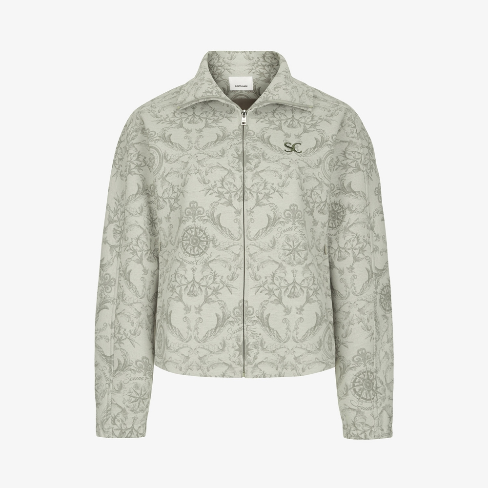 여성 사우스크로스 시드 테크 하이넥 집업 점퍼_라이트 카키