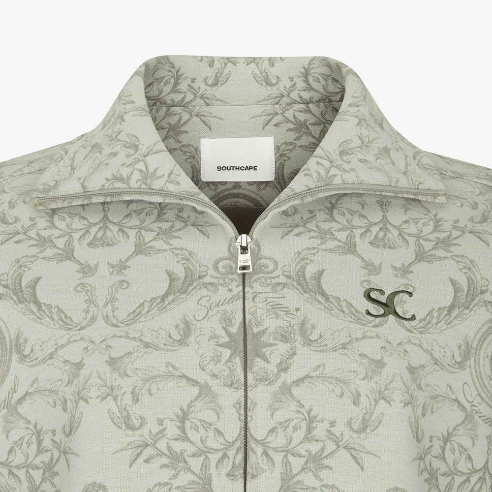 여성 사우스크로스 시드 테크 하이넥 집업 점퍼_라이트 카키