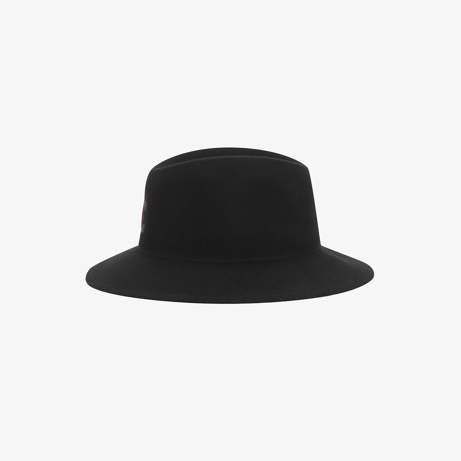 사우스케이프 여성 SC 로고 울 펠트 페도라 햇_블랙