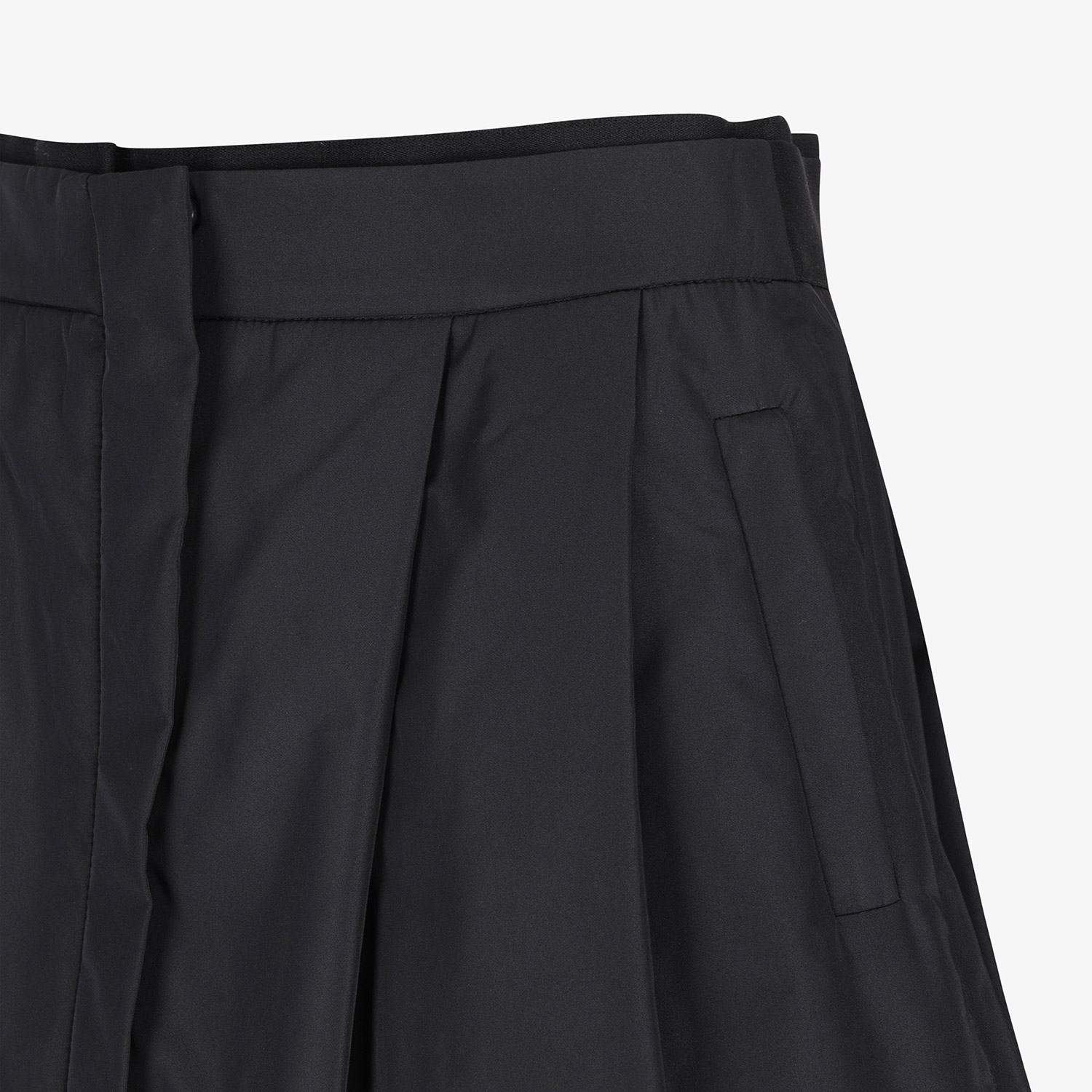 여성 사우스크로스 2-WAY 패딩 스커트_블랙