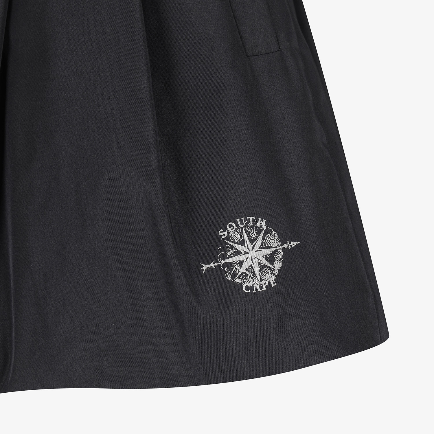 여성 사우스크로스 2-WAY 패딩 스커트_블랙