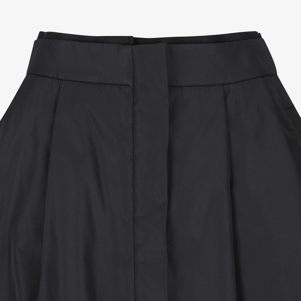 여성 사우스크로스 2-WAY 패딩 스커트_블랙