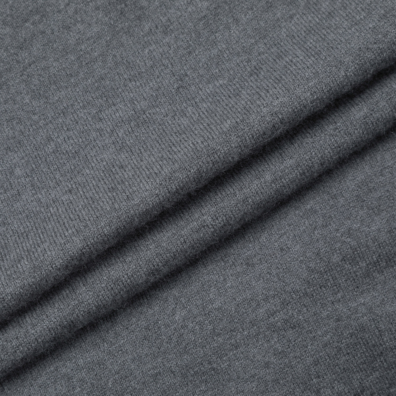 남성 사우스크로스 라운드넥 방풍 니트 풀오버_그레이