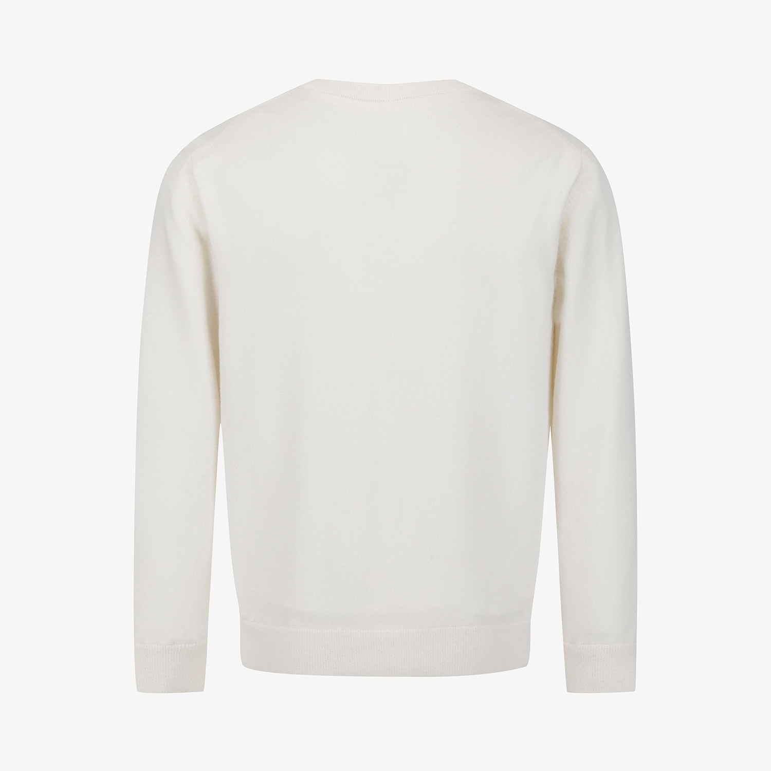 남성 사우스크로스 라운드넥 방풍 니트 풀오버_아이보리