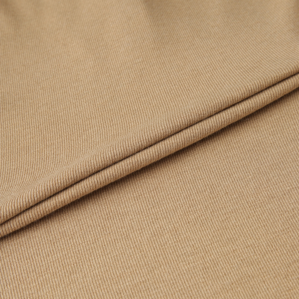 사우스케이프 여성 레이어드 카라 티셔츠_베이지