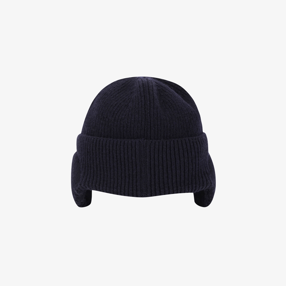 남성 사우스크로스 이어머프 니트캡_다크 네이비