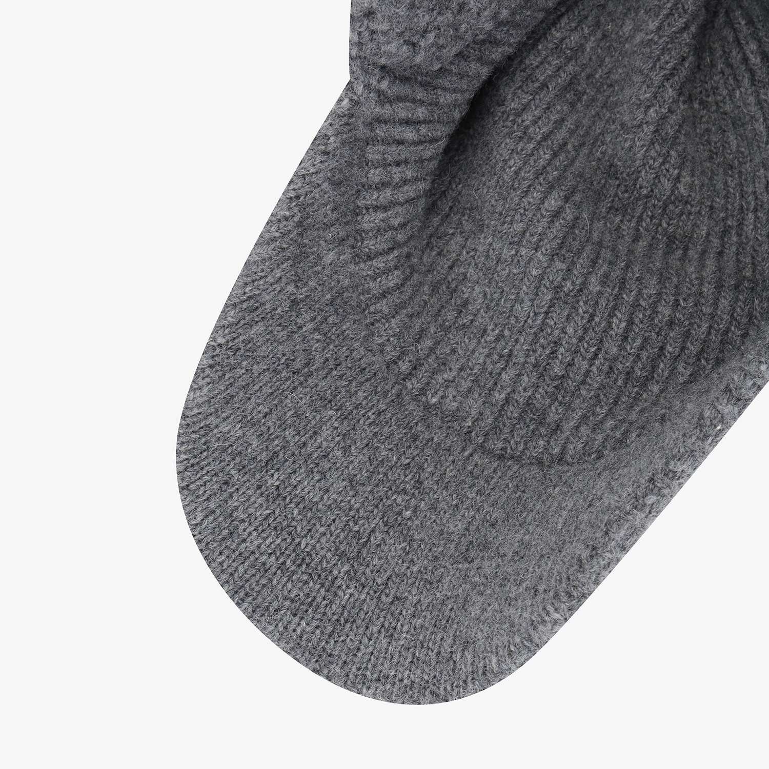 남성 사우스크로스 이어머프 니트캡_멜란지 그레이