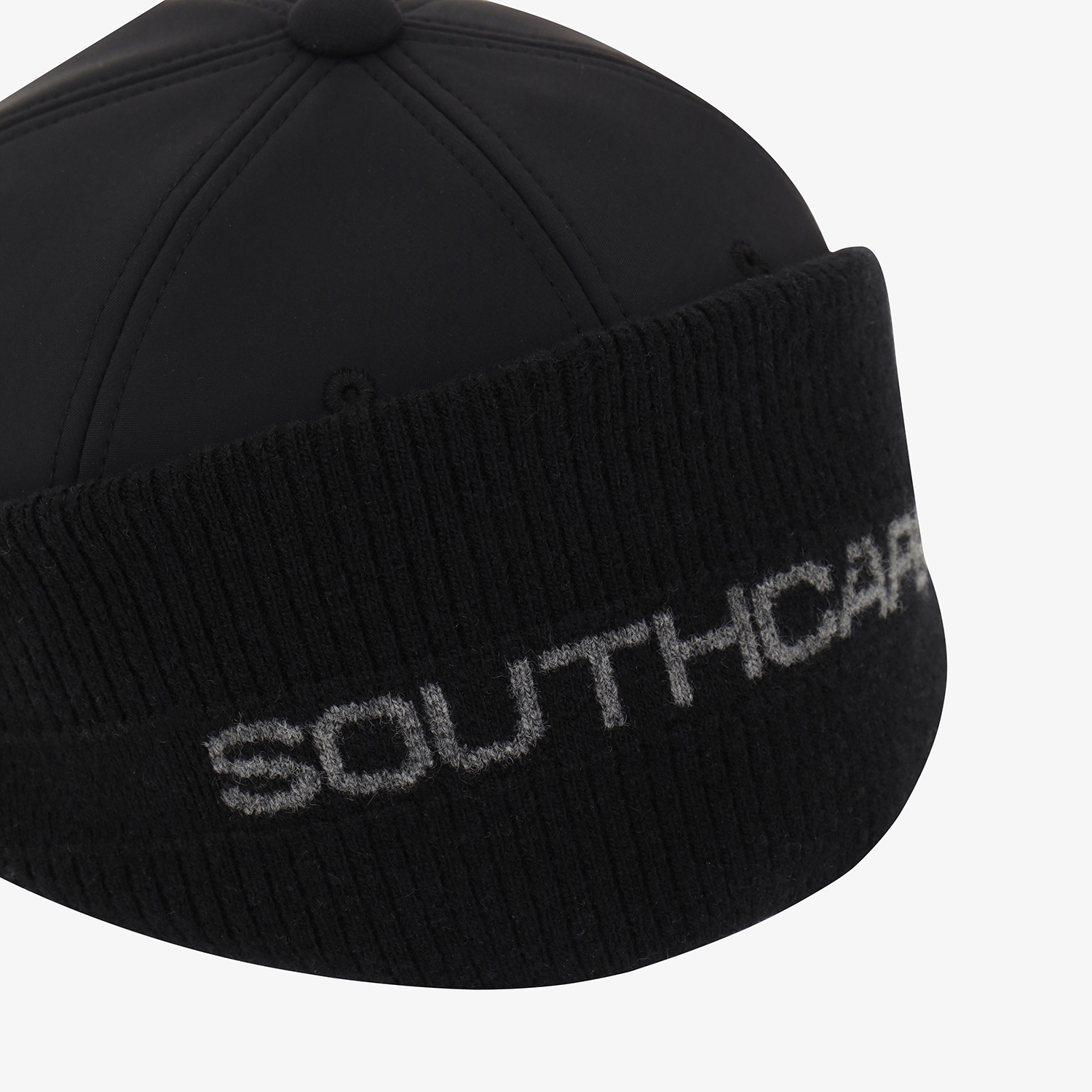 남성 사우스크로스 이어플랩 볼캡_블랙