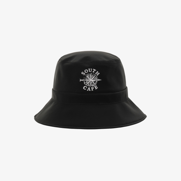 여성 사우스크로스 글로시 버킷햇_블랙
