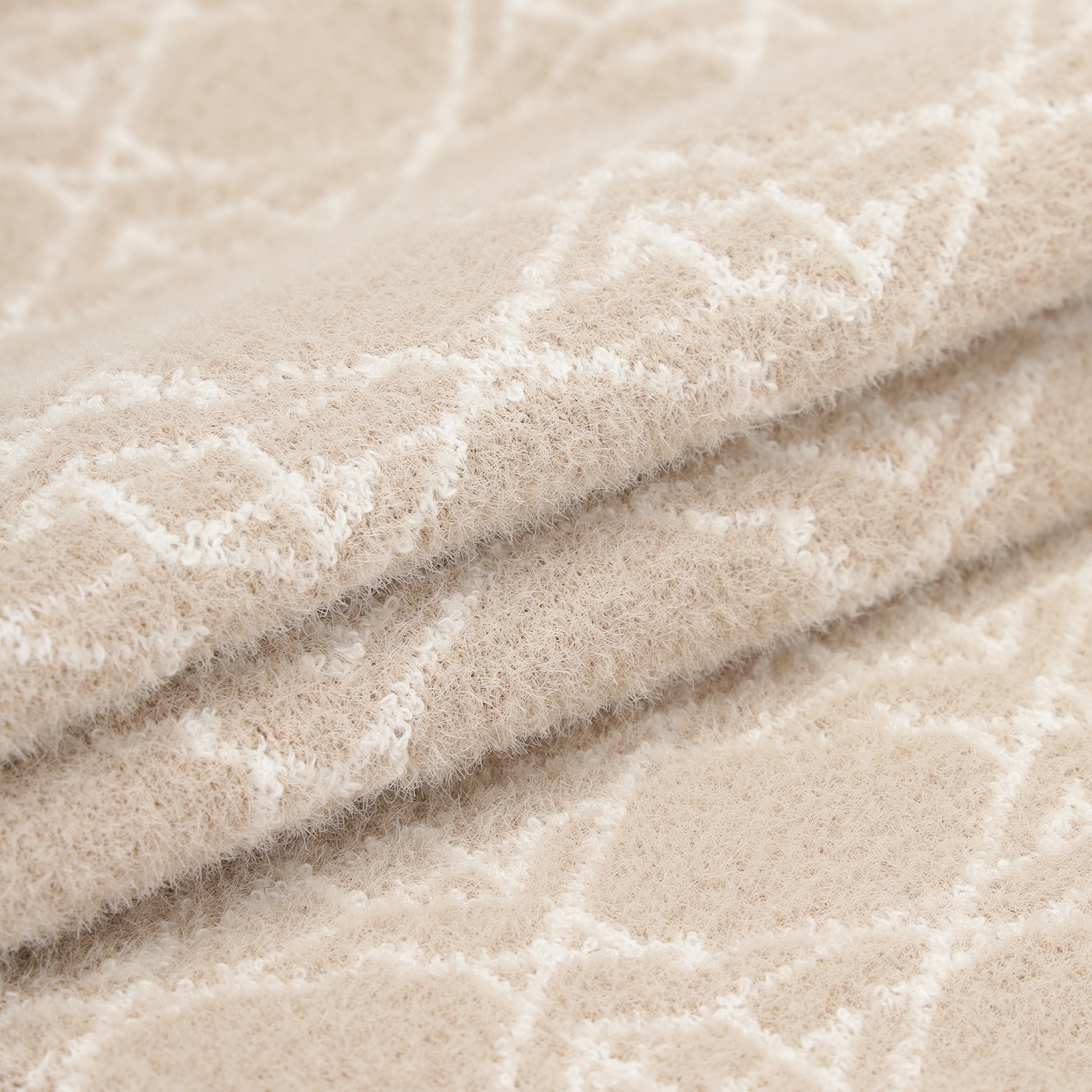 여성 사우스크로스 니트 레그워머_베이지