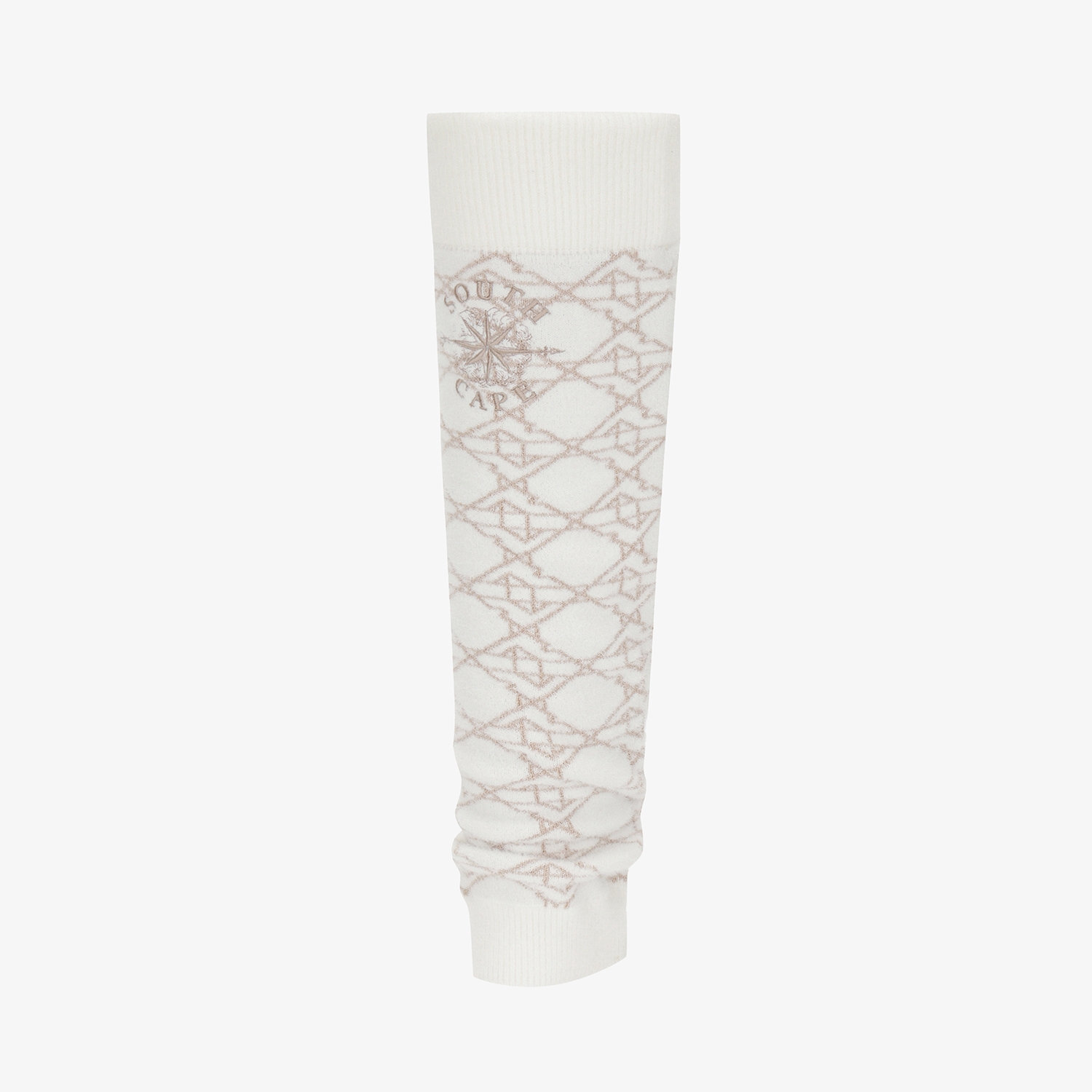 여성 사우스크로스 니트 레그워머_아이보리