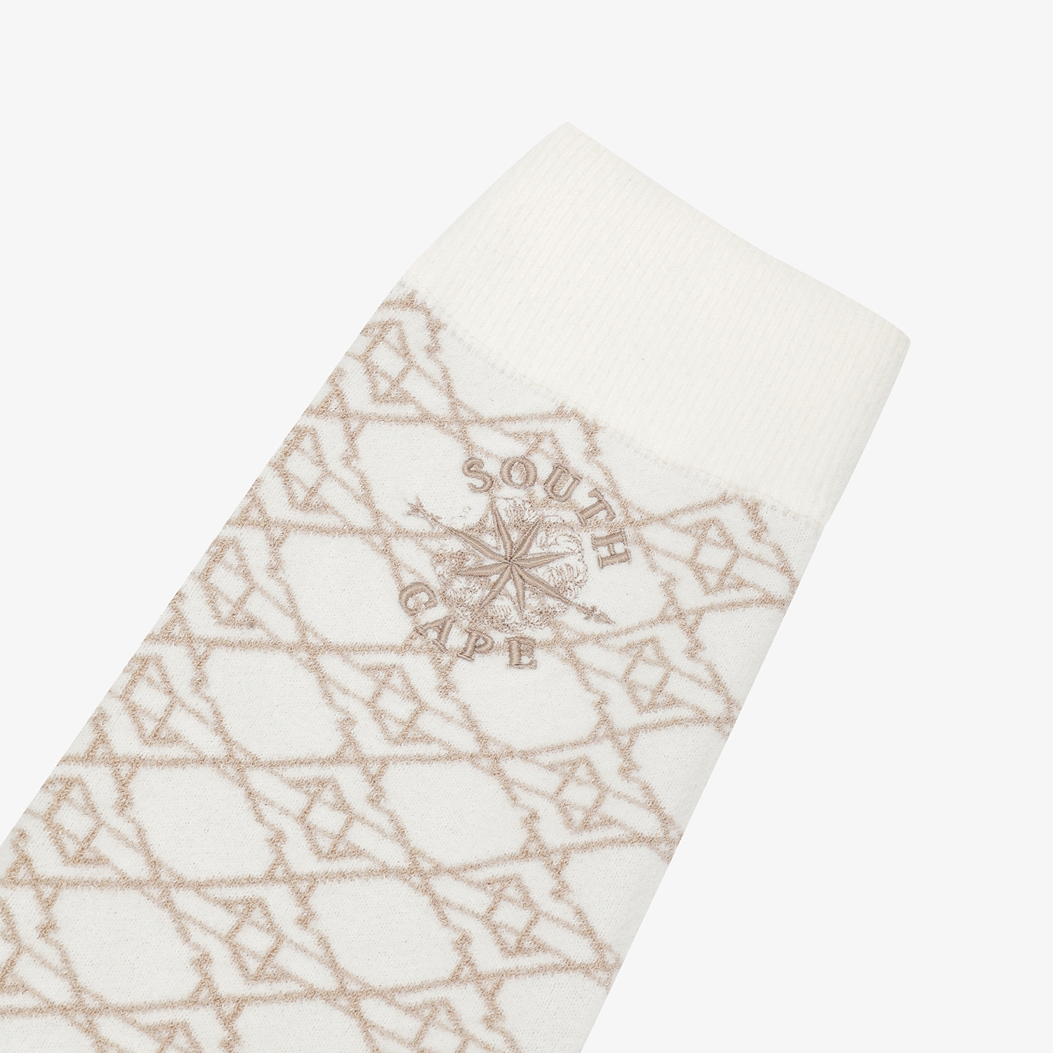 여성 사우스크로스 니트 레그워머_아이보리