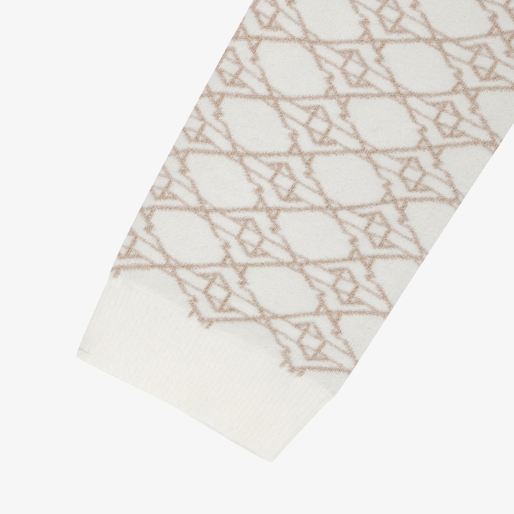 여성 사우스크로스 니트 레그워머_아이보리