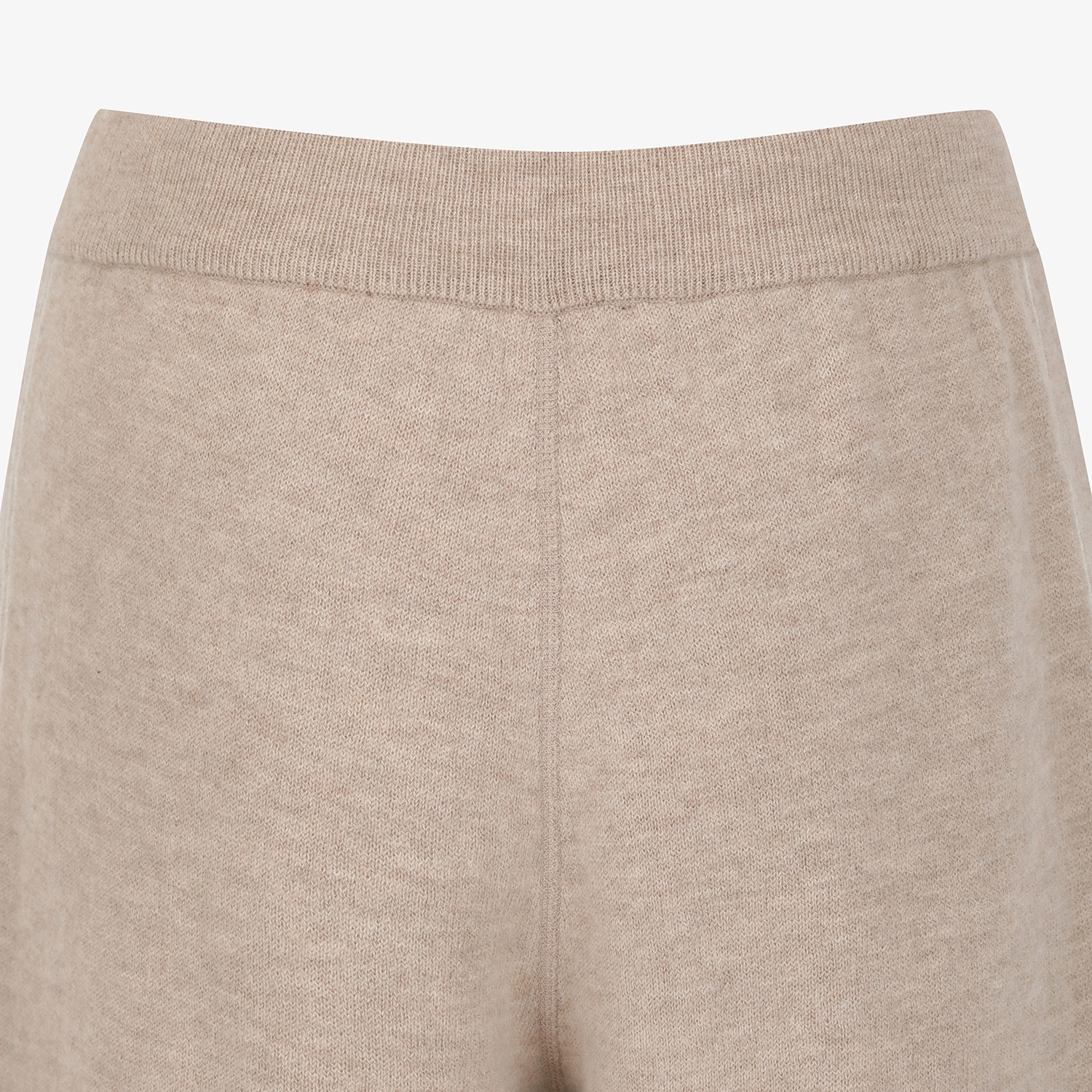 사우스케이프 여성 리버시블 자카드 니트 팬츠_베이지