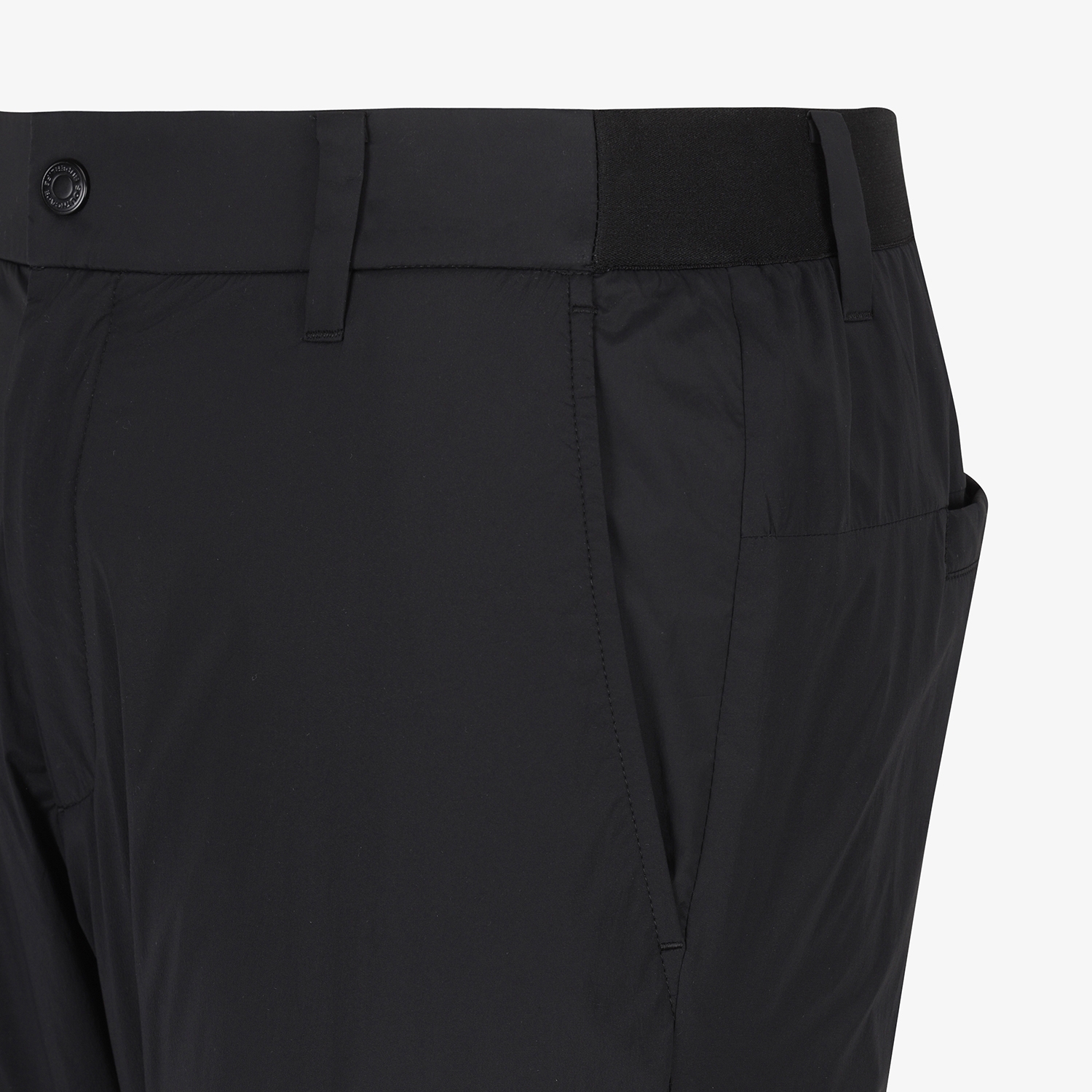 사우스케이프 남성 싱글 카고 포켓 패딩 팬츠_블랙