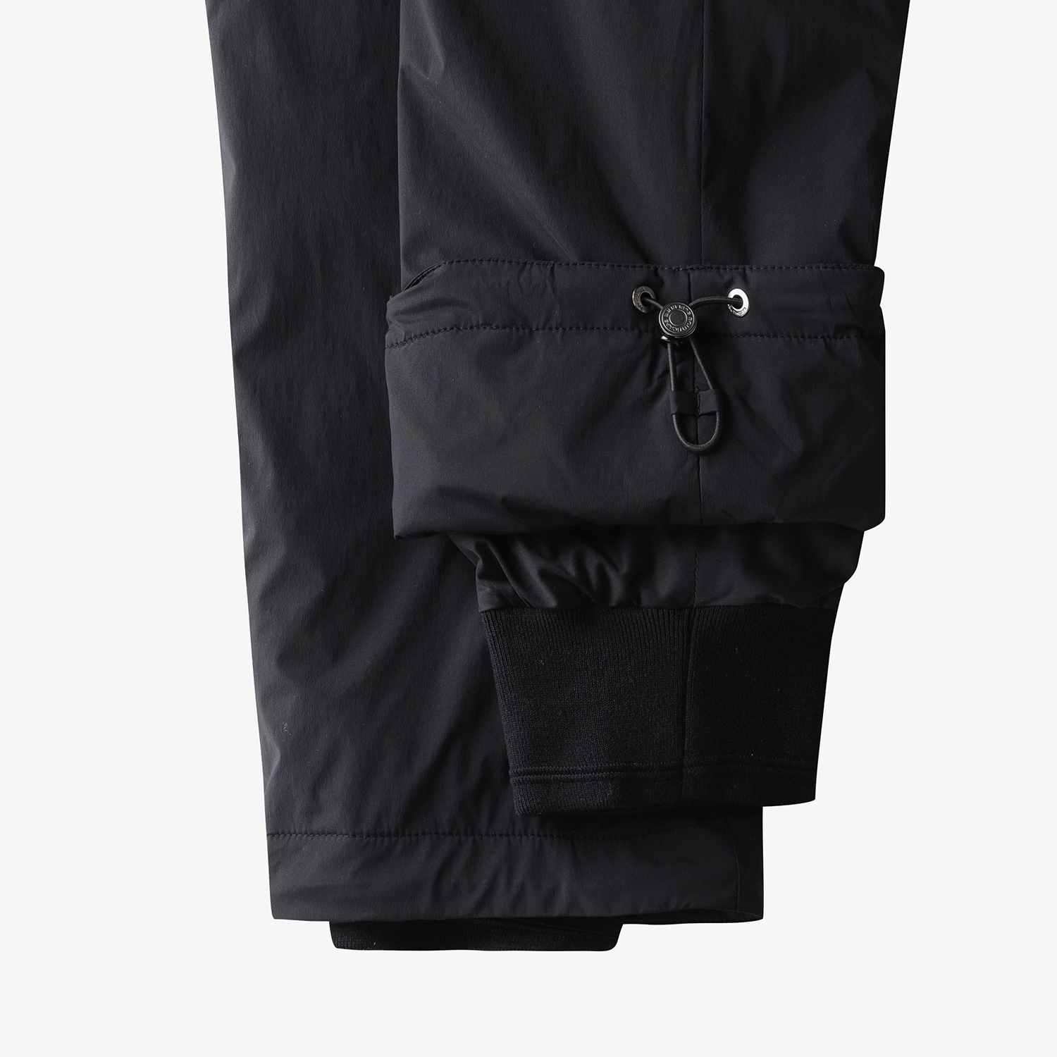 사우스케이프 남성 싱글 카고 포켓 패딩 팬츠_블랙