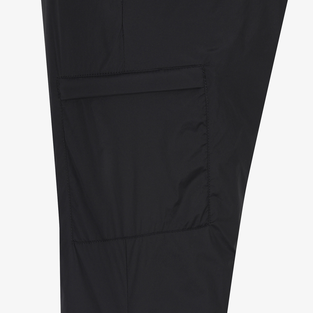 사우스케이프 남성 싱글 카고 포켓 패딩 팬츠_블랙