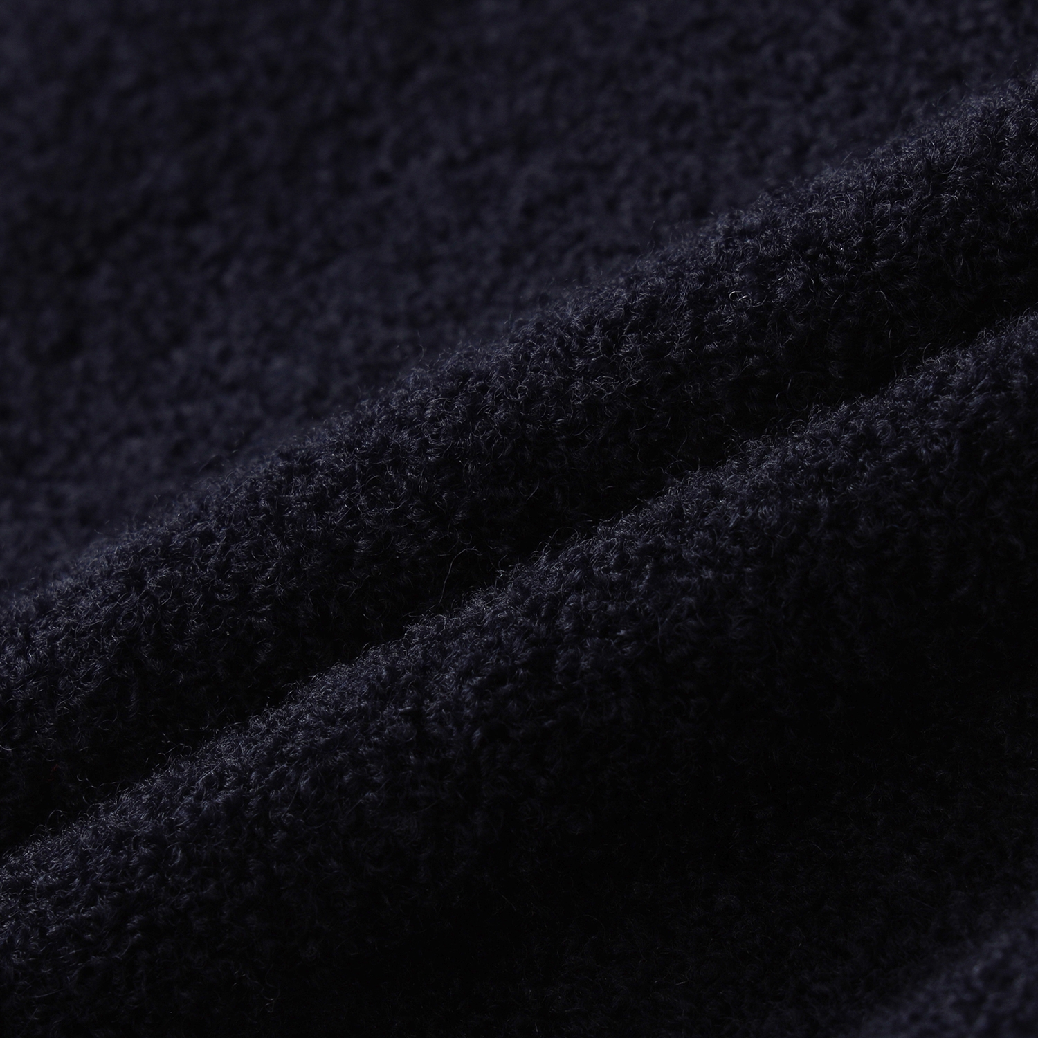 여성 사우스크로스 부클 울 니트 팬츠_네이비