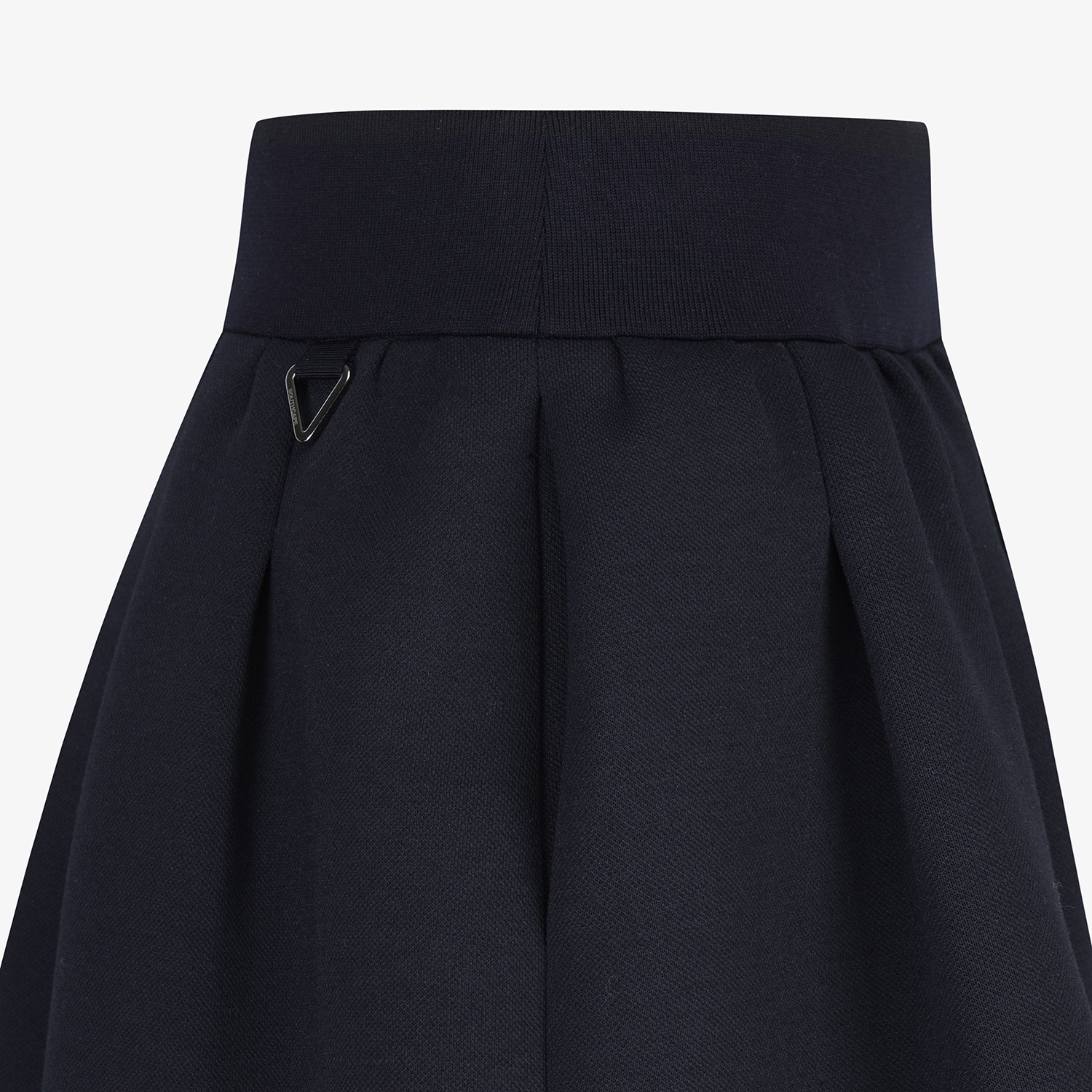 여성 사우스크로스 플레어 실루엣 스커트_다크 네이비