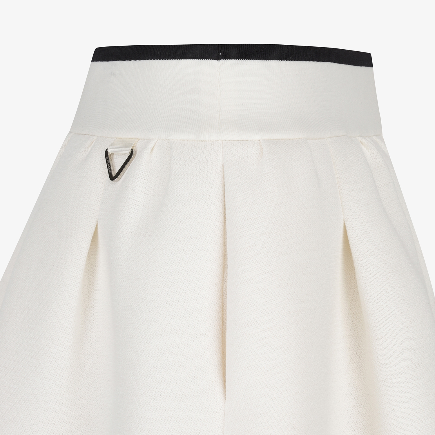 여성 사우스크로스 플레어 실루엣 스커트_아이보리