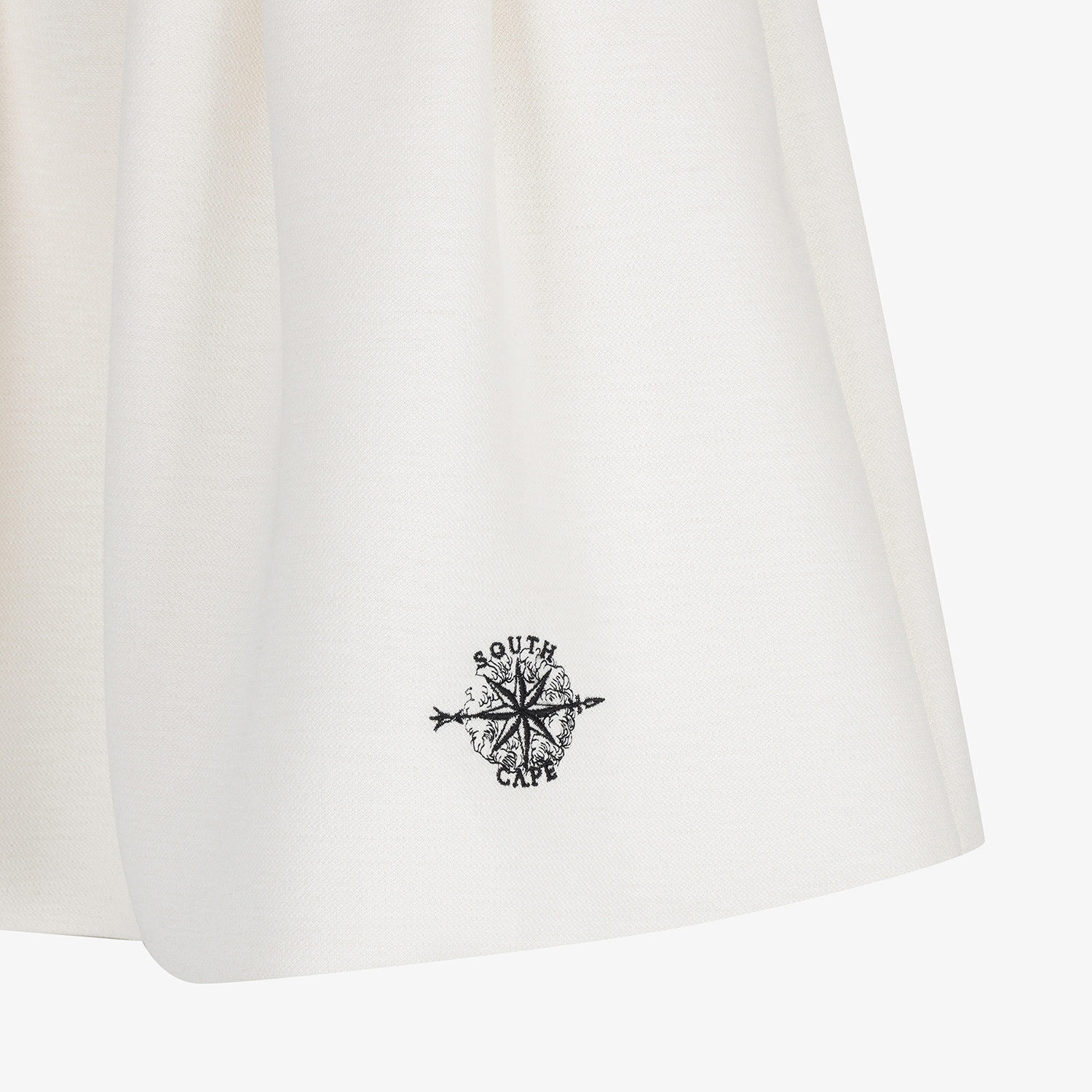 여성 사우스크로스 플레어 실루엣 스커트_아이보리