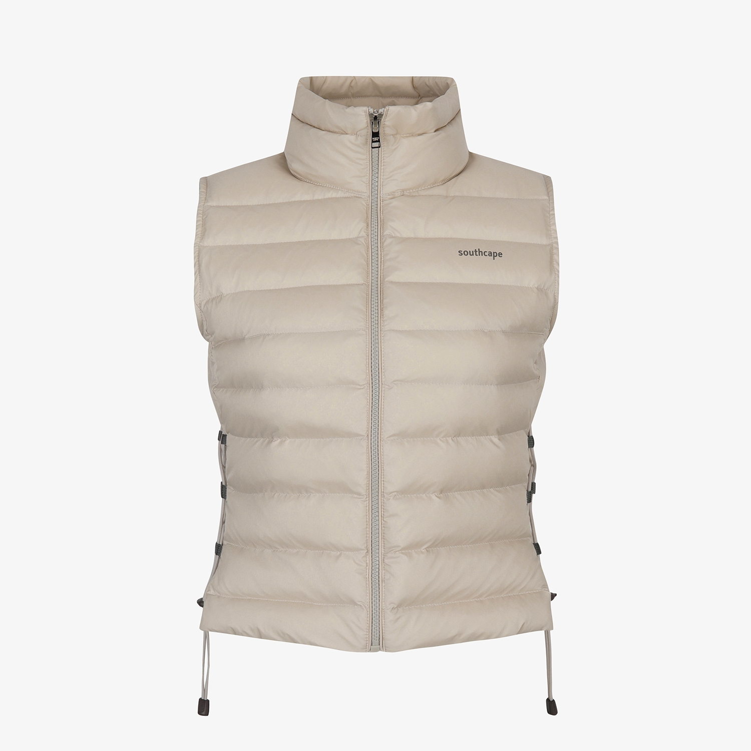 사우스케이프 여성 라이트 구스 다운 베스트_라이트 베이지