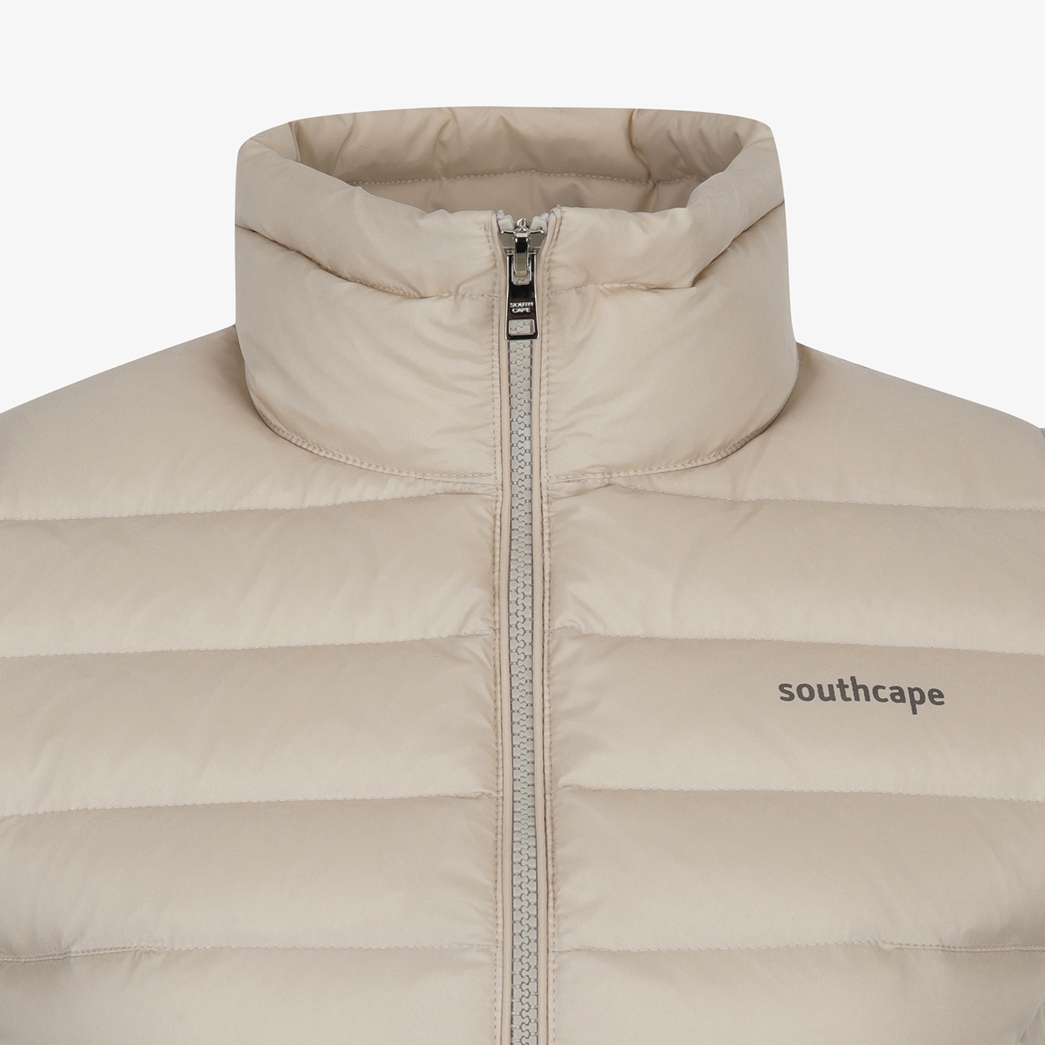 사우스케이프 여성 라이트 구스 다운 베스트_라이트 베이지